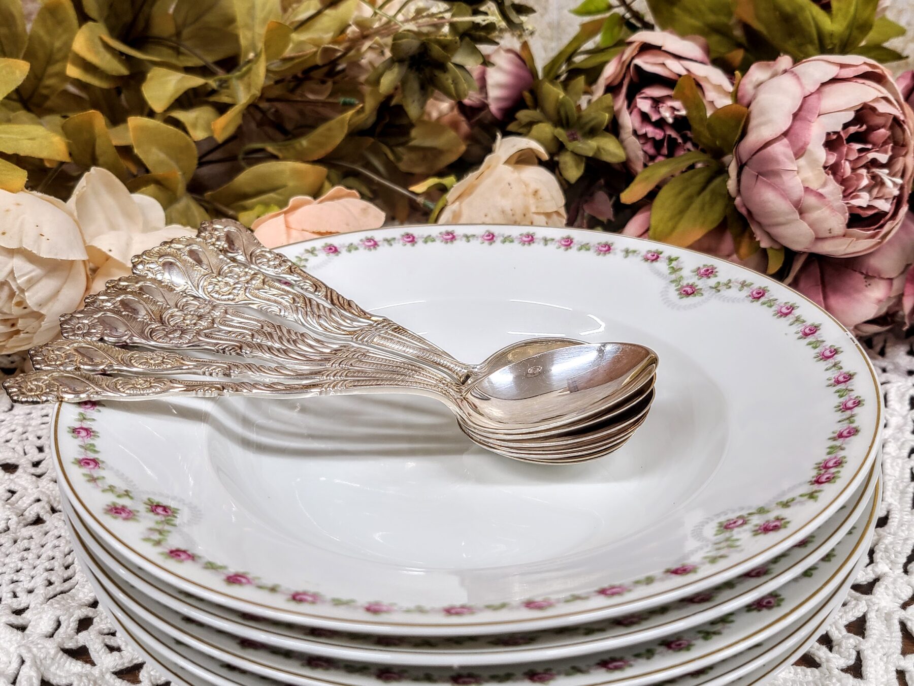 Hõbetatud supi-/desserdilusikad – NilsJohan Amsterdam