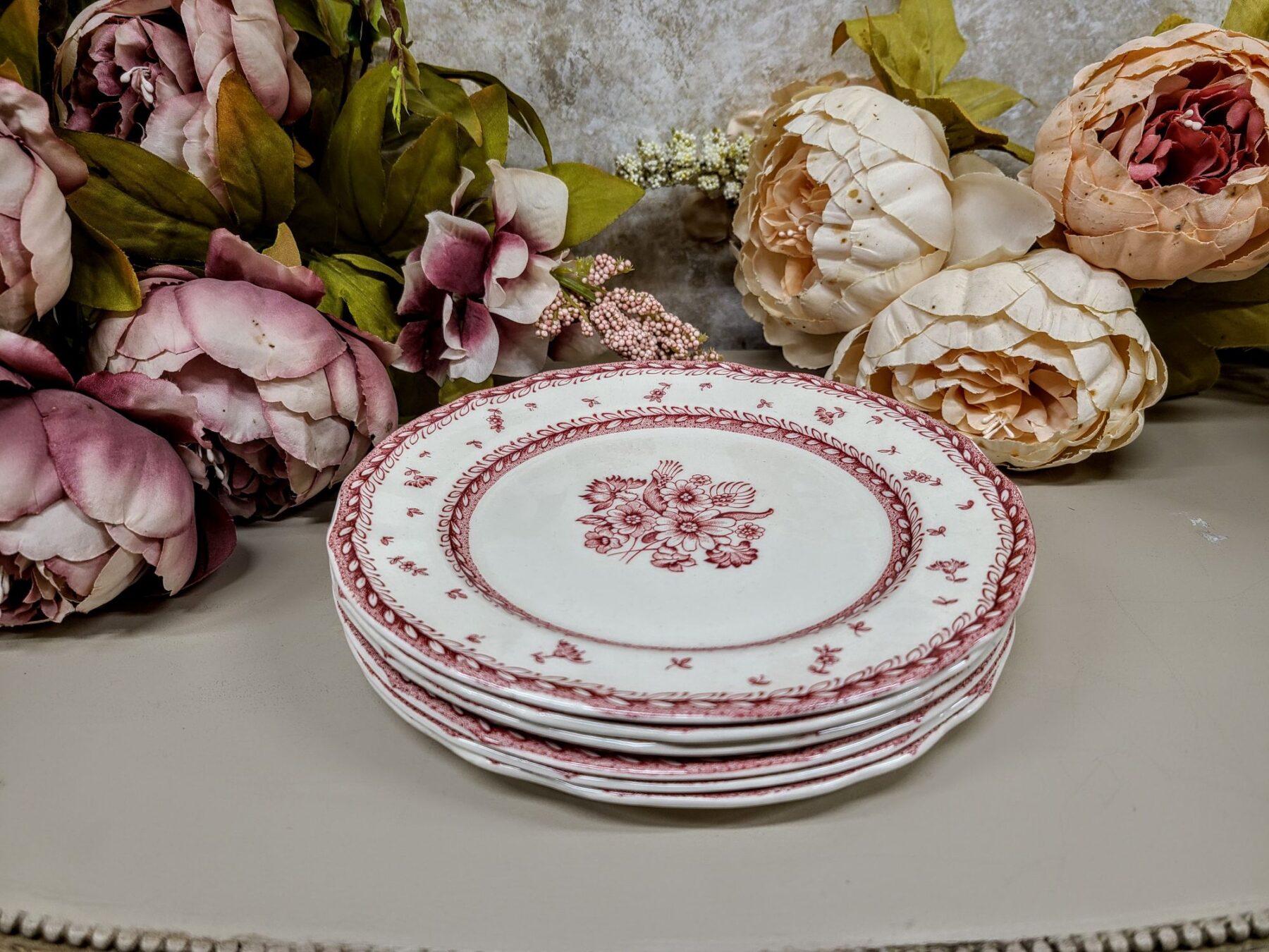 Arabia “Suomen kukka” vintage koogitaldrikud - 6 tk. - Image 2