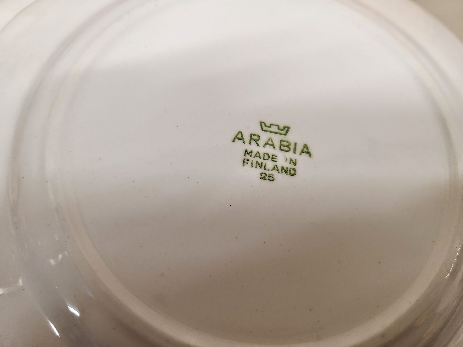 Arabia “Suomen kukka” vintage koogitaldrikud - 6 tk. - Image 4