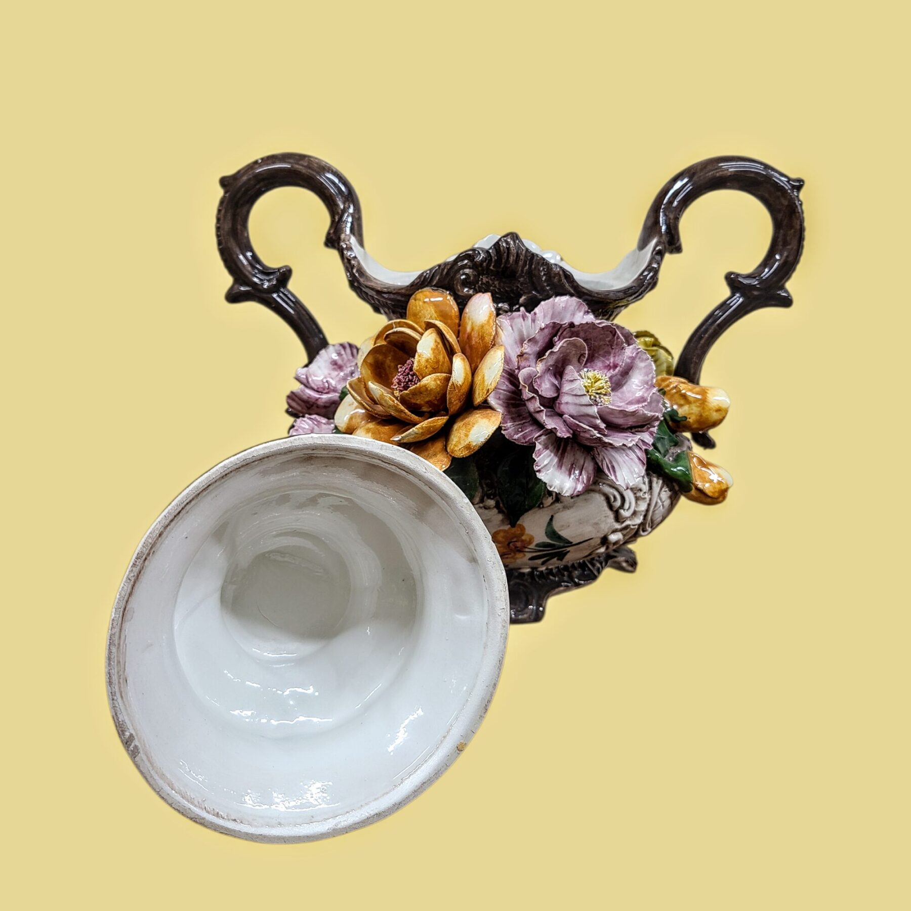 Itaalia keraamiline vaas Bassano stiilis - Image 8