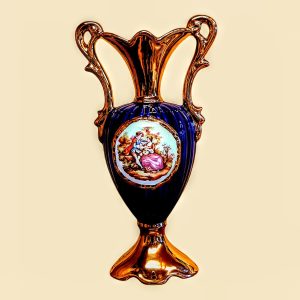 Koobaltsinine dekoratiivvaas - Ceramica Le Torri