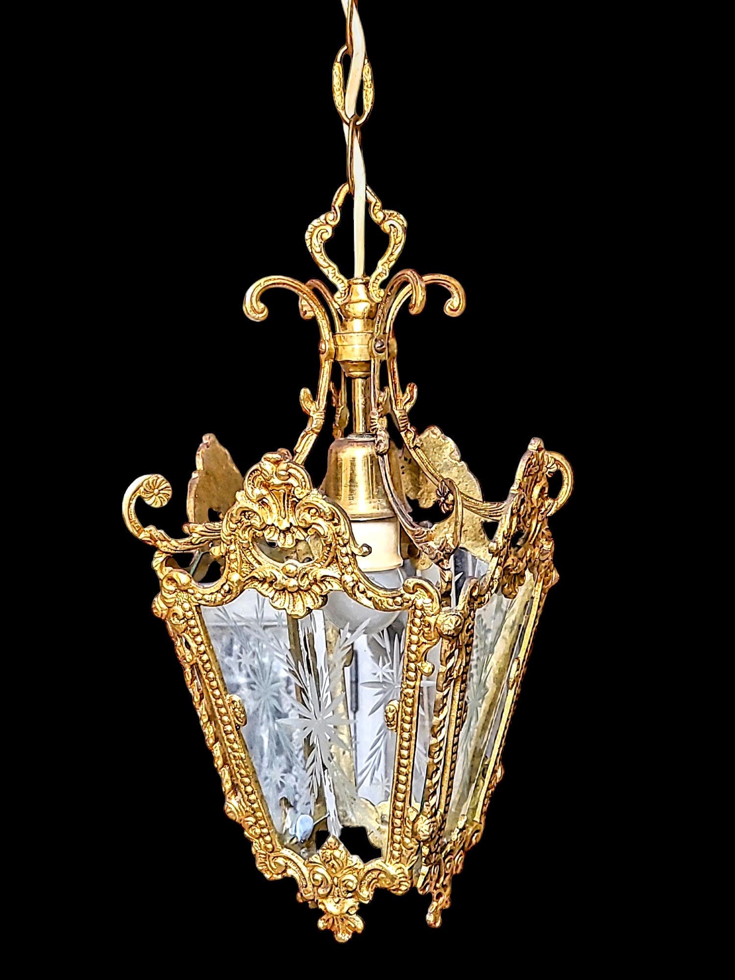 Dekoratiivne messingust laevalgusti - Image 3