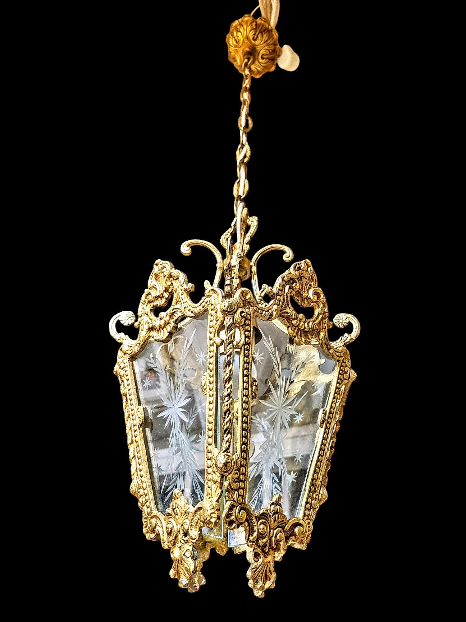 Dekoratiivne messingust laevalgusti - Image 2