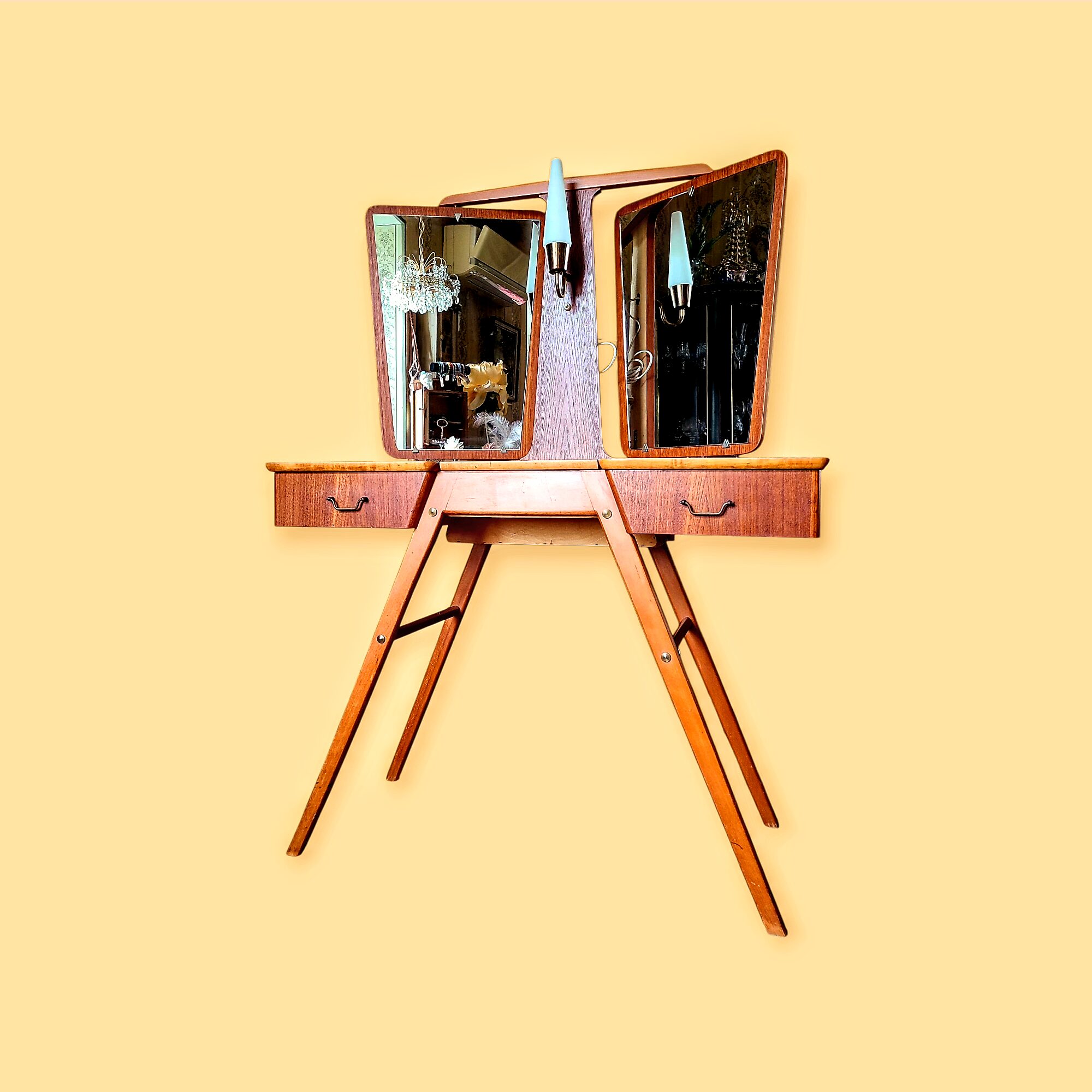 Skandinaavia retro tualettlaud - 1950ndad - Image 8