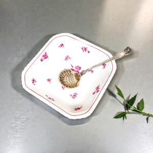 Serveerimislusikas merikarbi kujuline - vintage hõbetatud