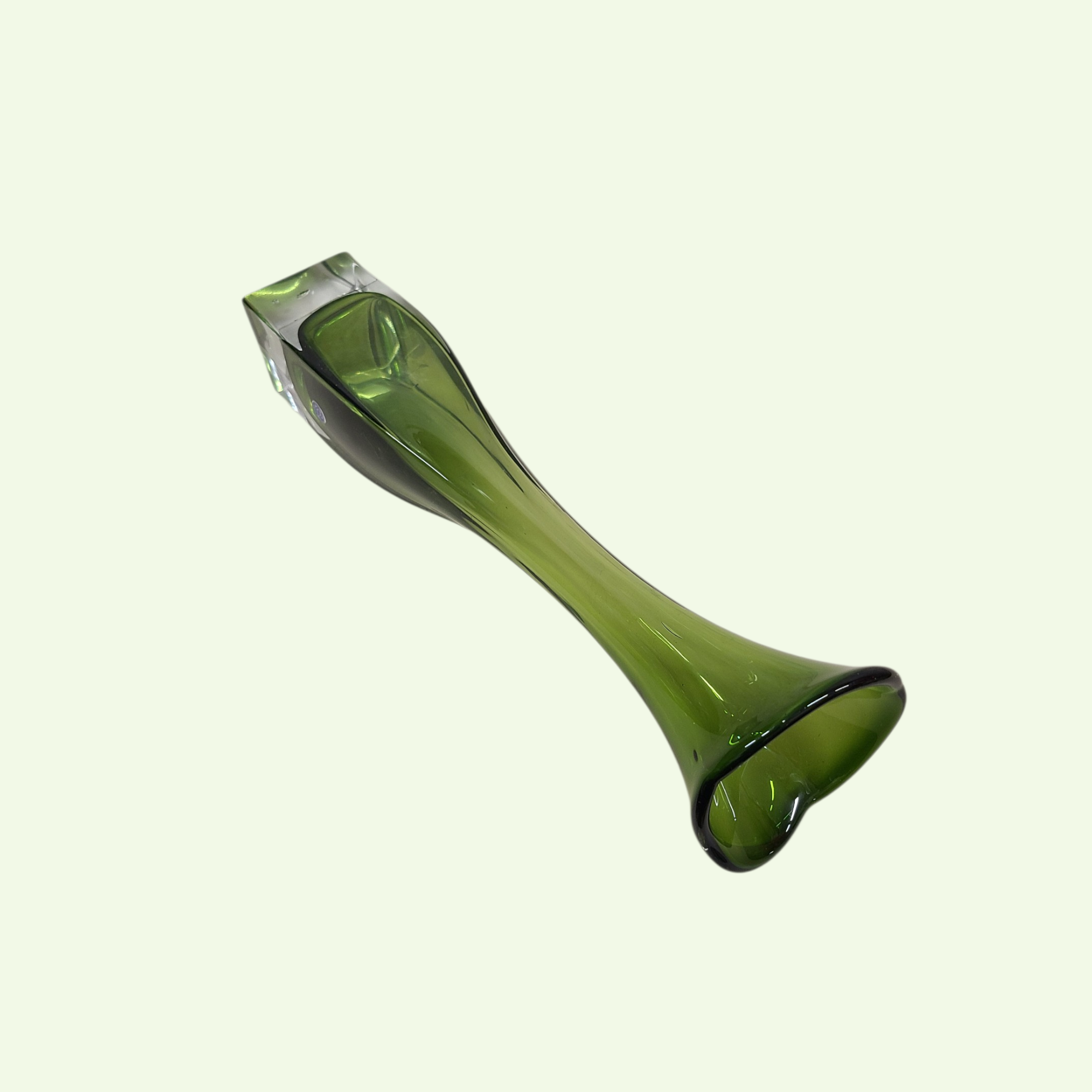 Solifleur vaas ASEDA Rootsi - Skandinaavia vintage klaasikunst - Image 3