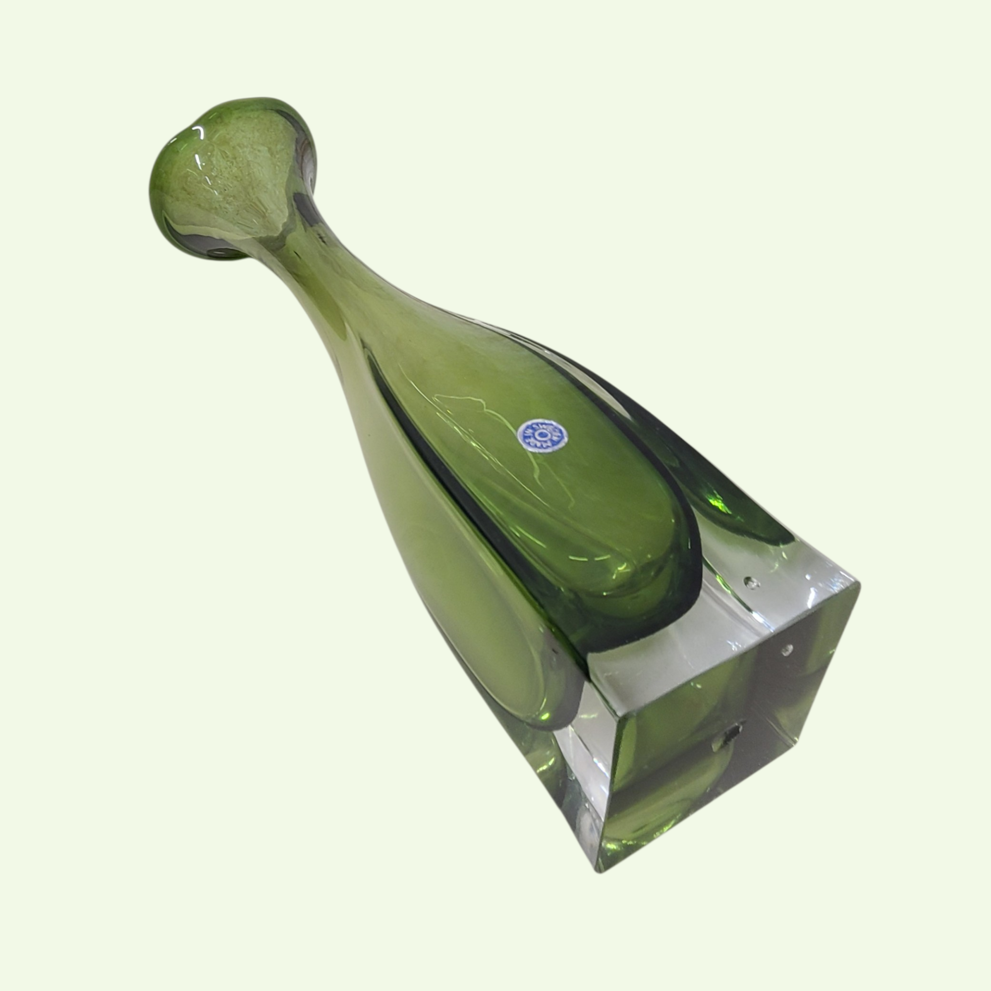 Solifleur vaas ASEDA Rootsi - Skandinaavia vintage klaasikunst - Image 4