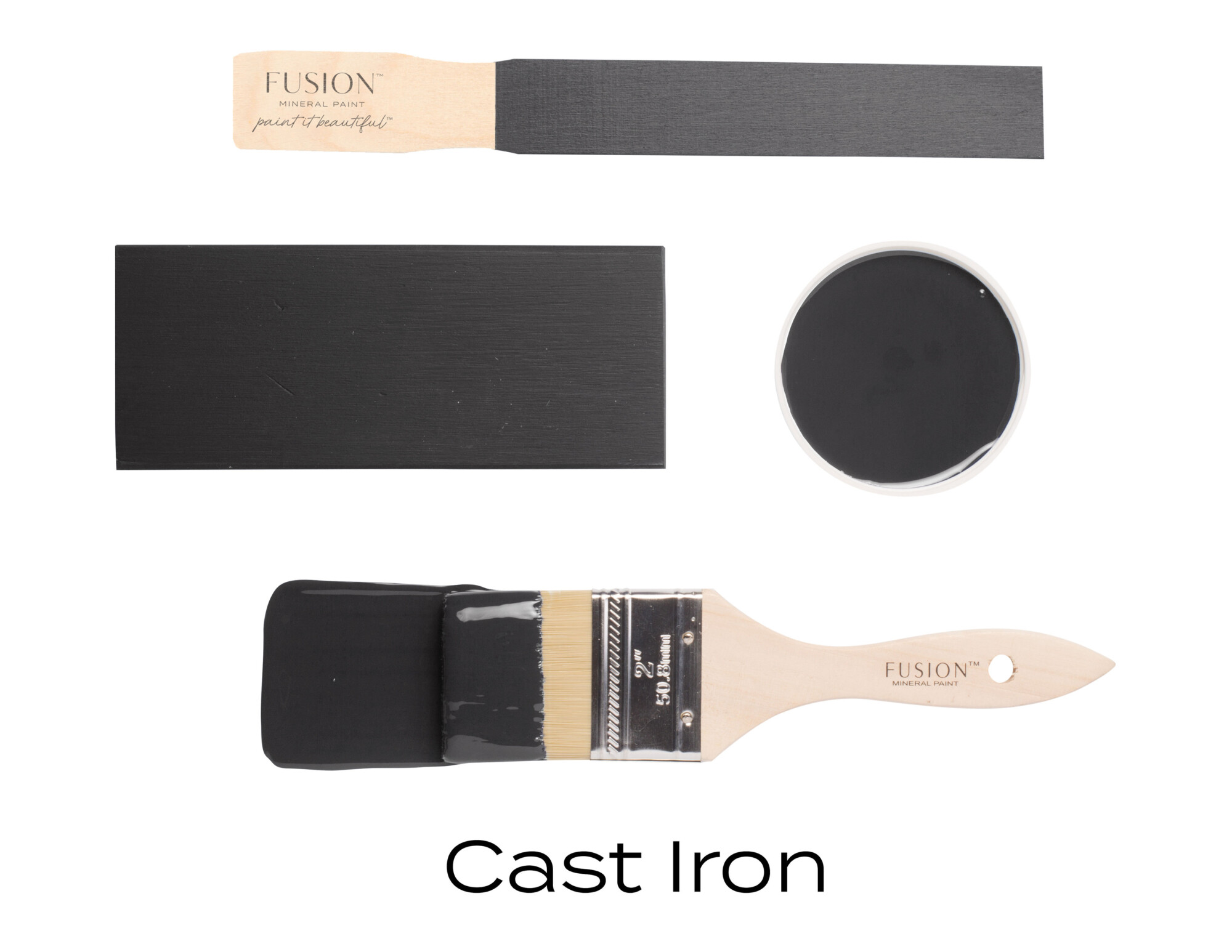 FUSION™ Mineral Paint Cast Iron 500 ml