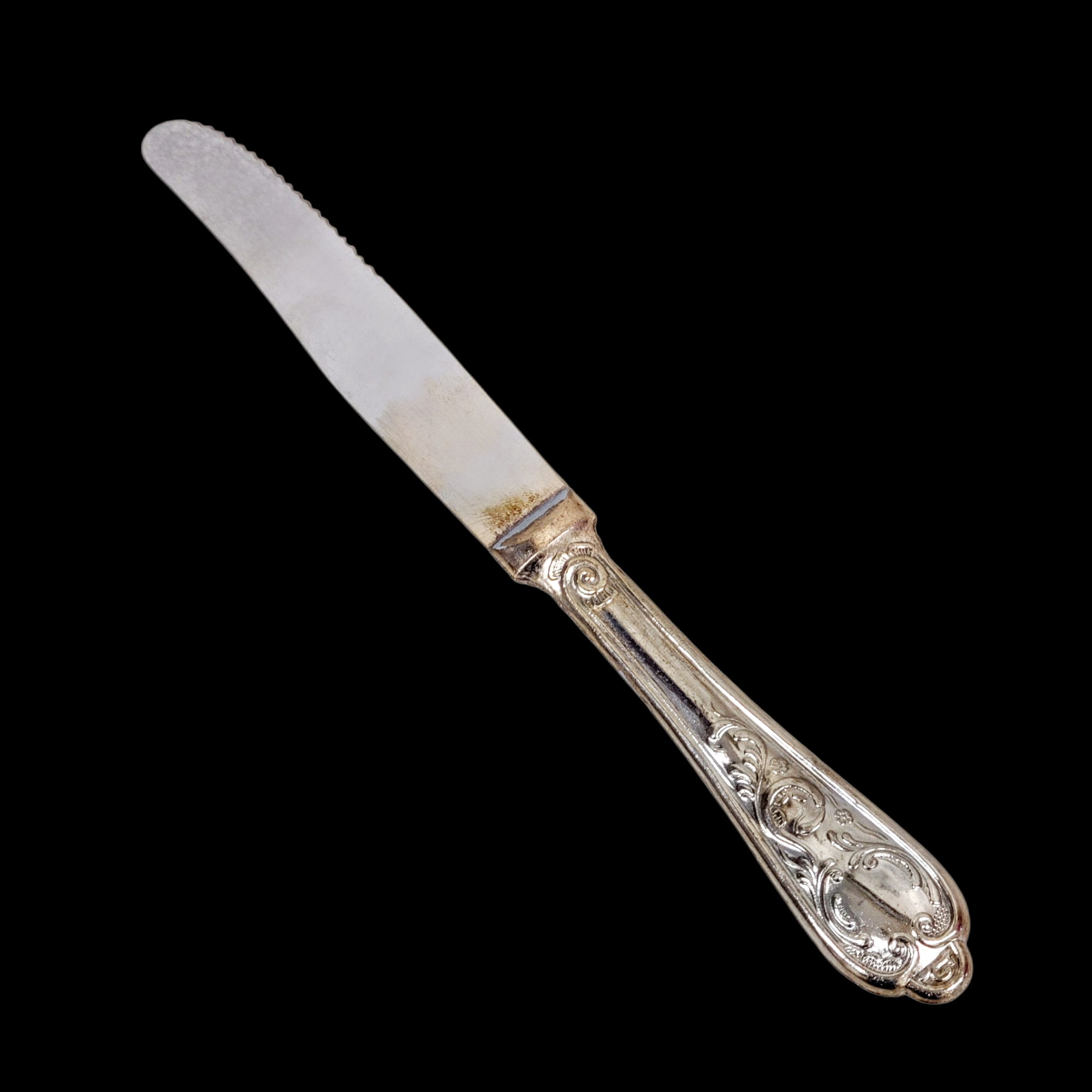 Vintage hõbetatud noad Itaaliast – romantiline lauahõbe - Image 3