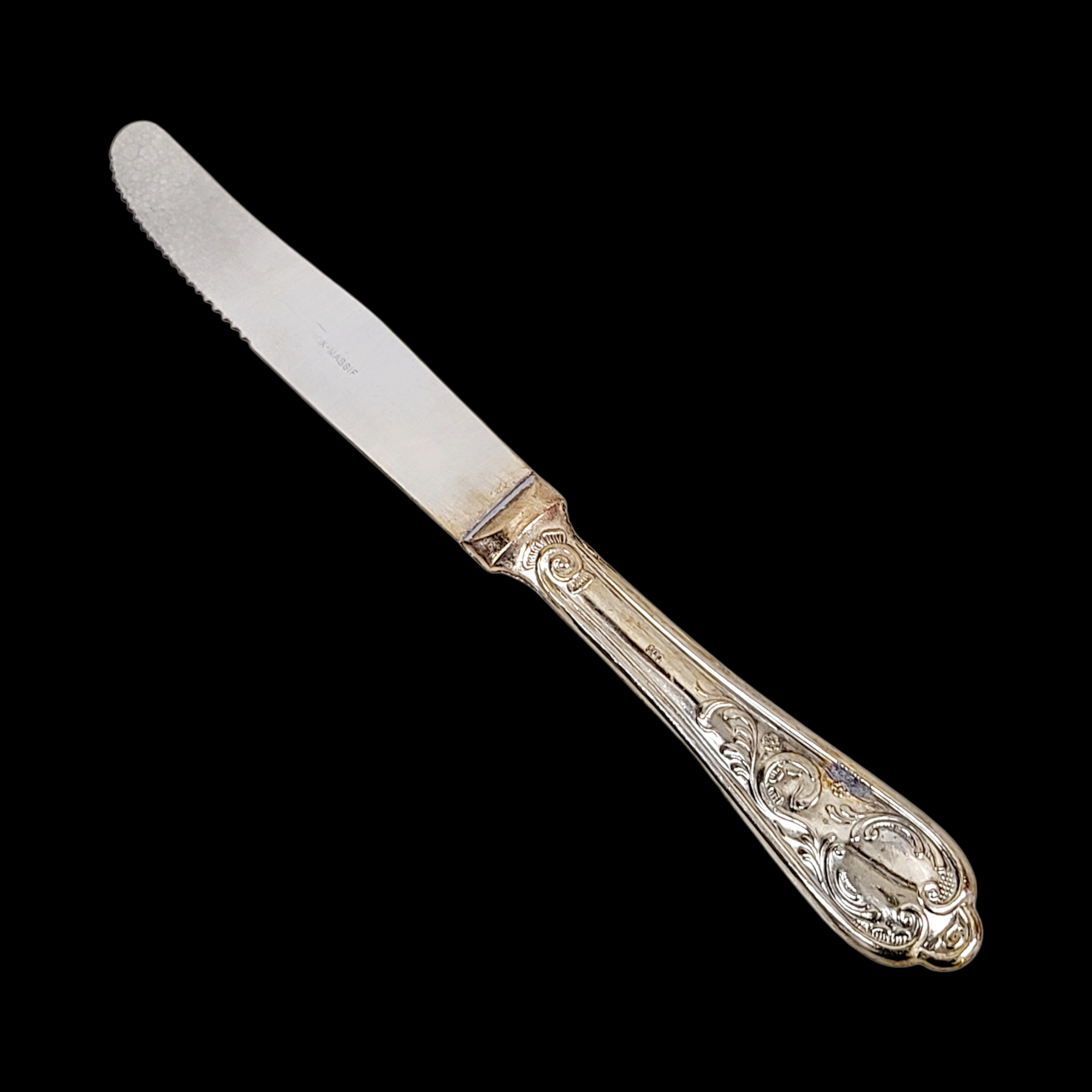 Vintage hõbetatud noad Itaaliast – romantiline lauahõbe - Image 4