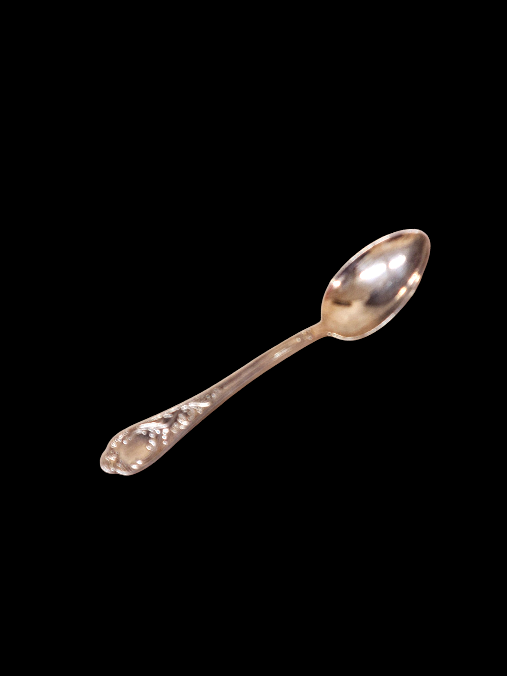 Vintage hõbetatud teelusikad Itaaliast - romantiline lauahõbe - Image 4