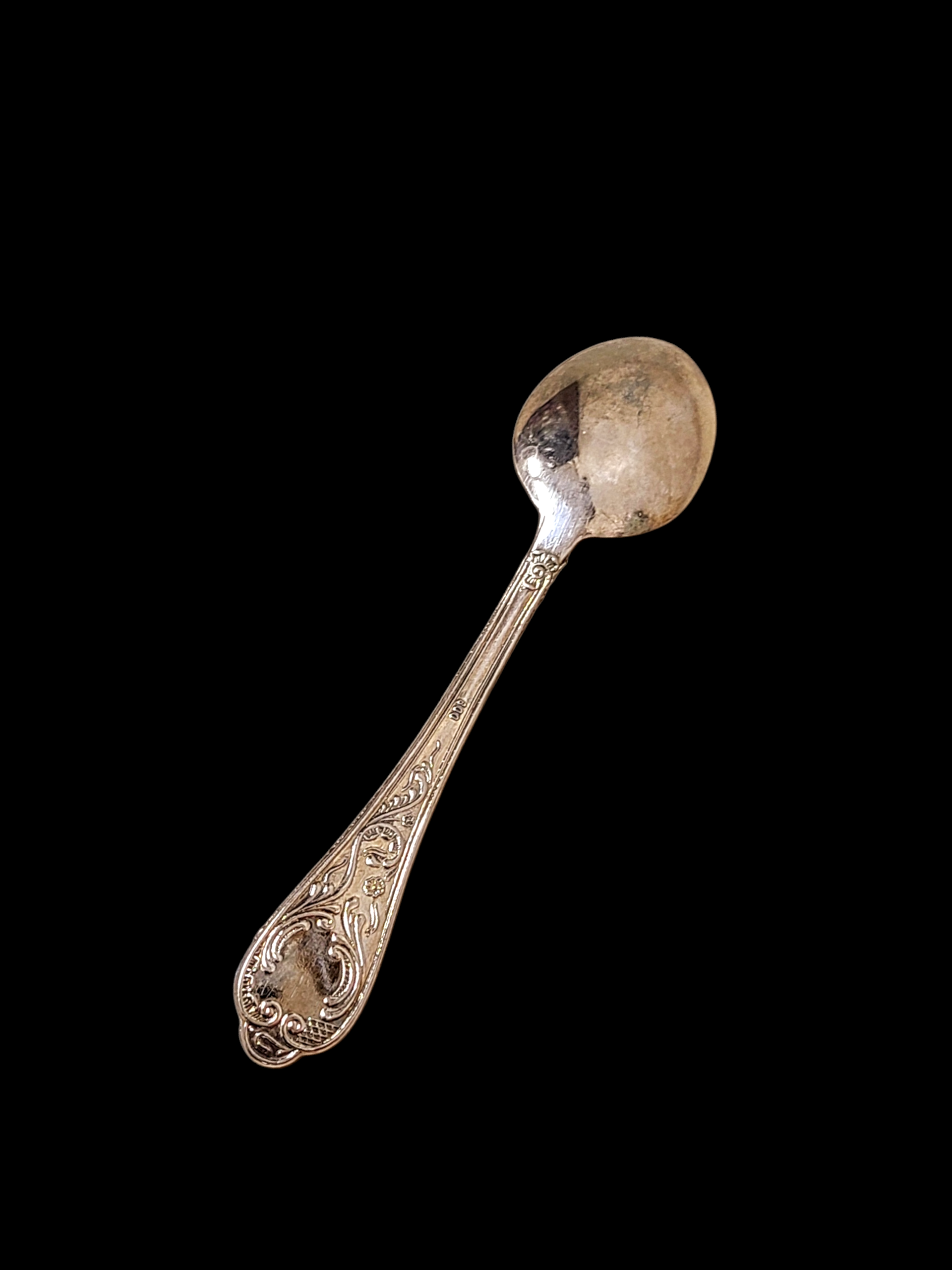 Vintage hõbetatud teelusikad Itaaliast - romantiline lauahõbe - Image 5