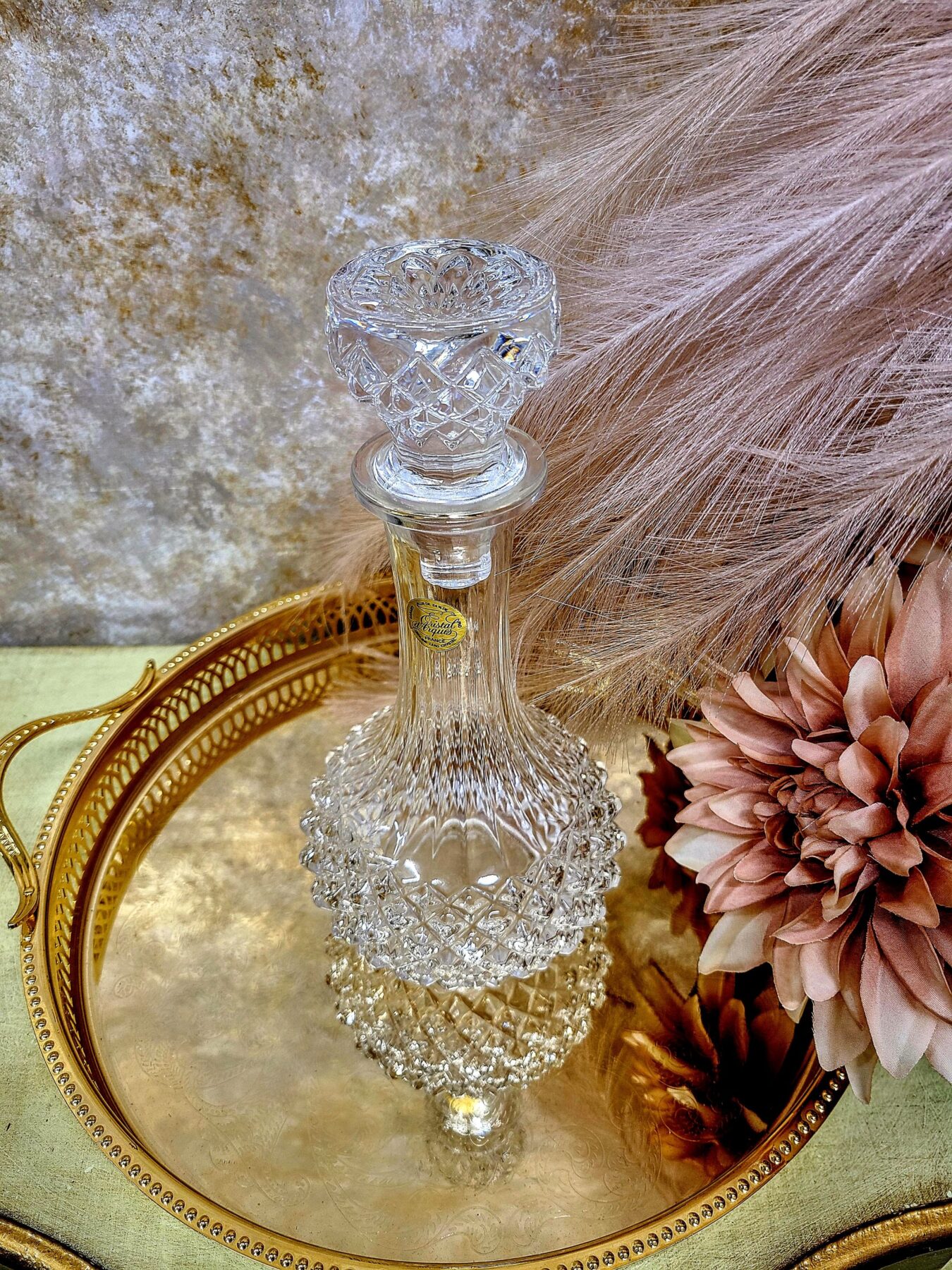 Cristal d’Arques Prantsuse 24% pliikristallist karahvin - Image 2