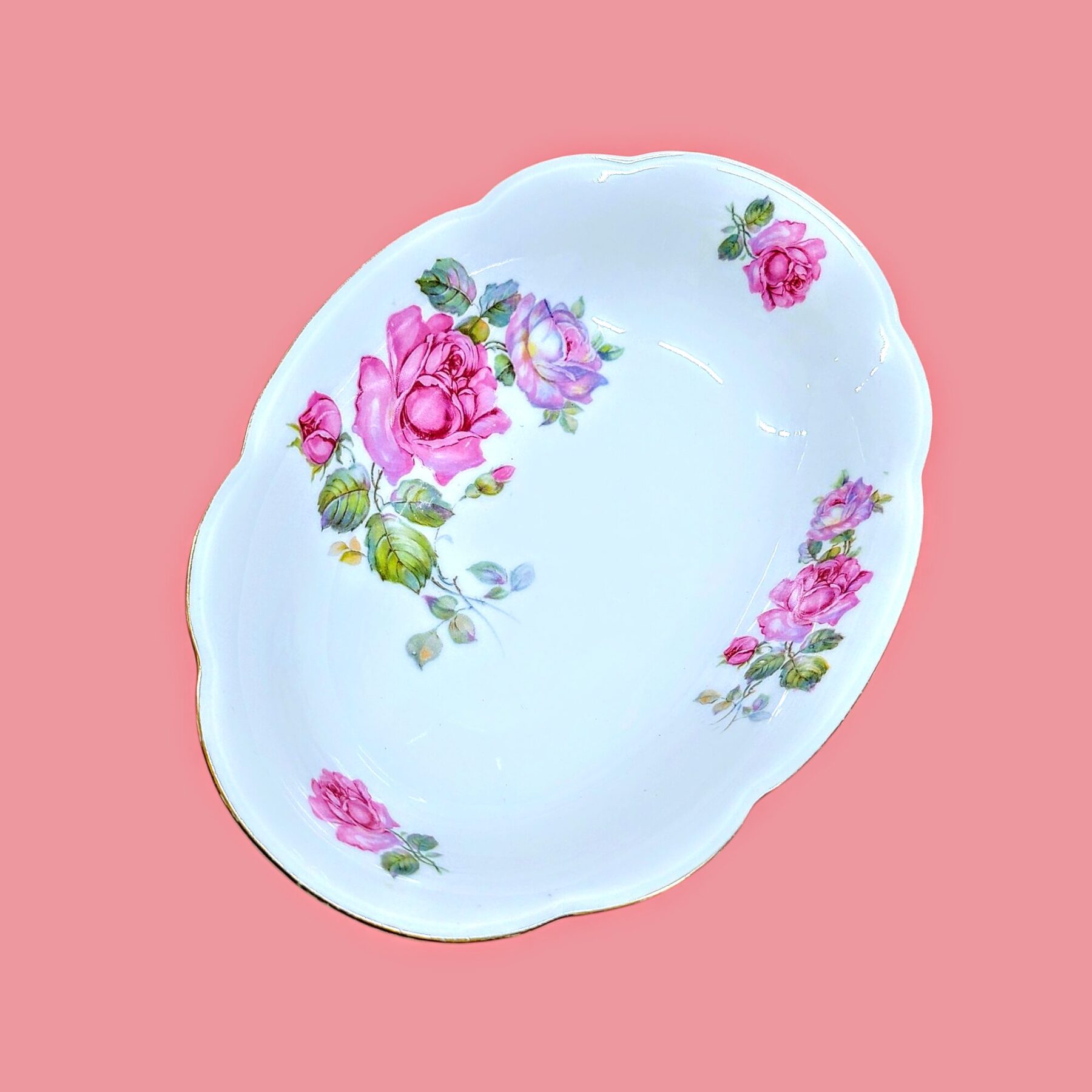 Ovaalne portselankauss - Union T Czecho-Slovakia - Image 2