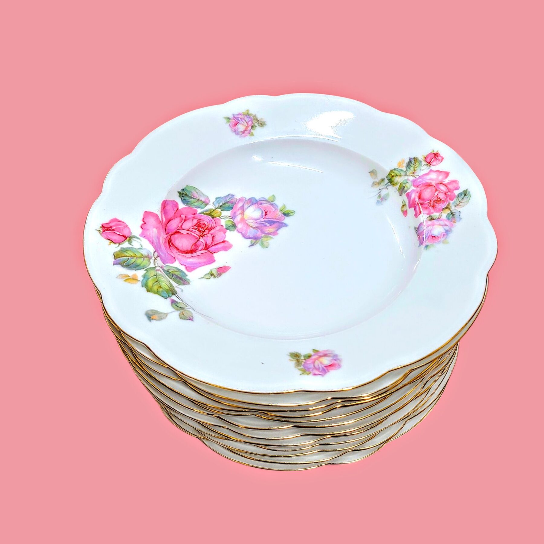 Roosimustriga supitaldrikud - Union T Czecho-Slovakia - Image 2