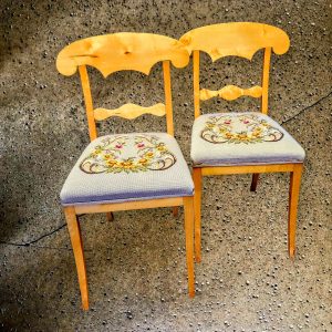 Romantilised vintage toolid pärltikandiga (2 tk.)