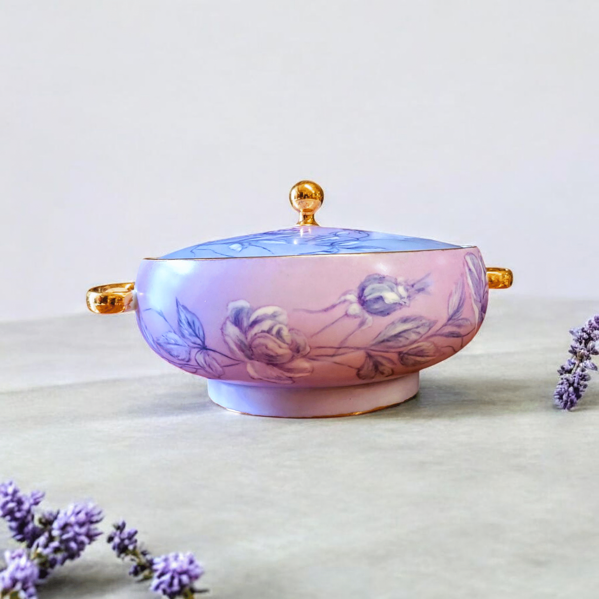 Käsimaaliga portselannõu - Heinrich, 1950ndad