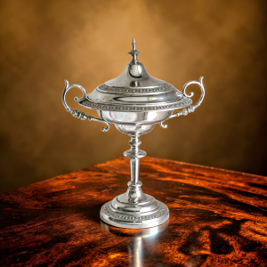 Hõbetatud metallist serveerimisnõu - S. Weidner & Co Västerås