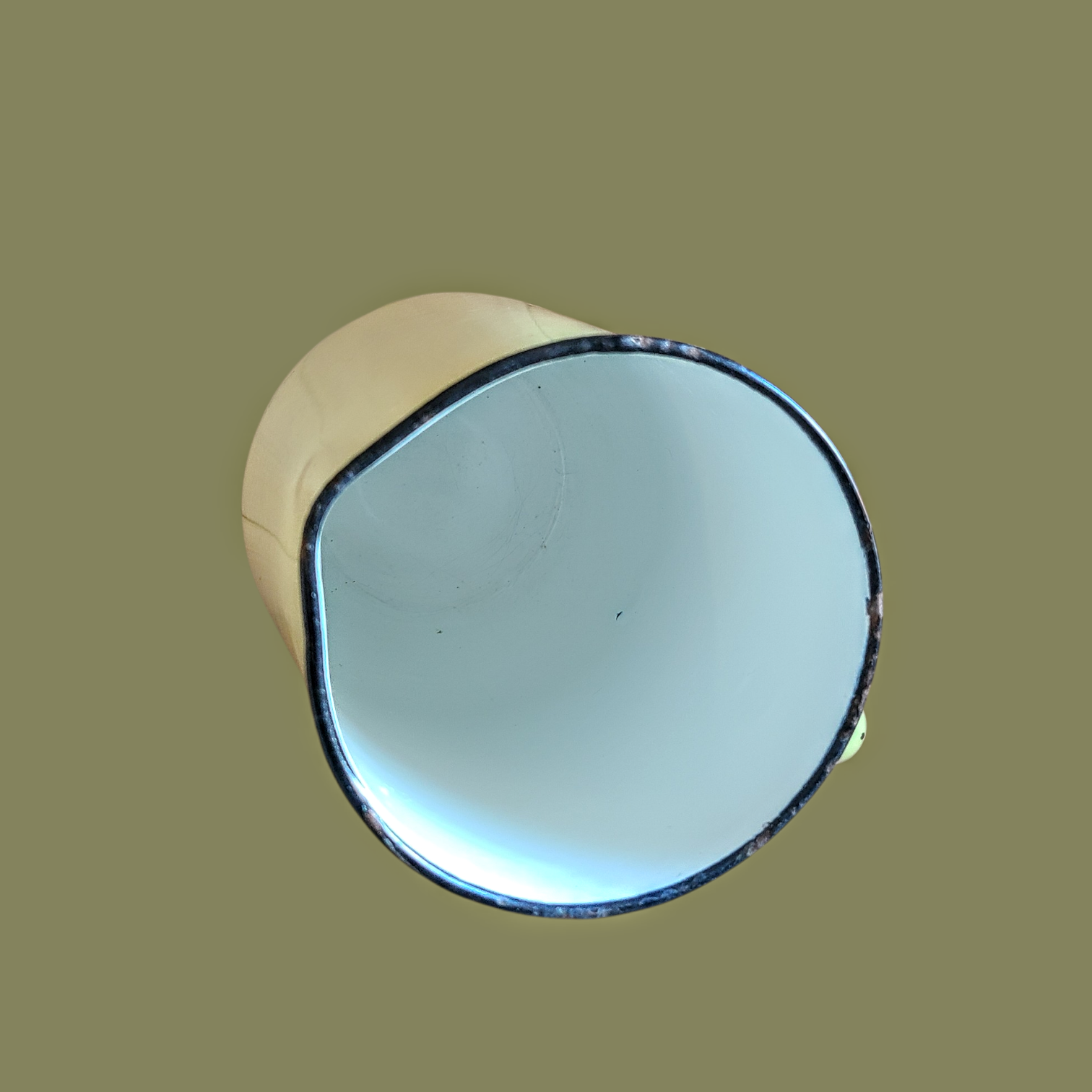 Vintage emailkann NSVL ajast - retro metallkann kööki - Image 4