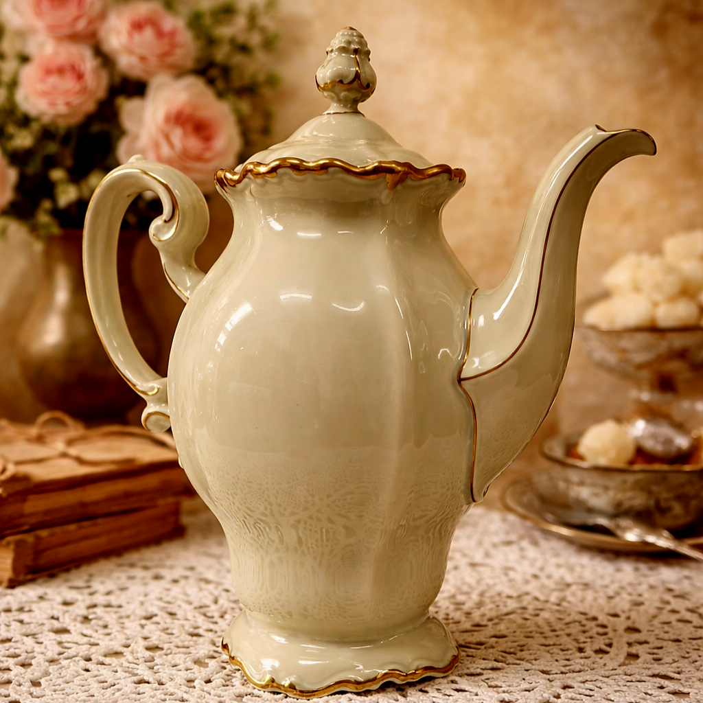 Rosenthal Pompadour kohvikann - vintage portselan 1940ndad