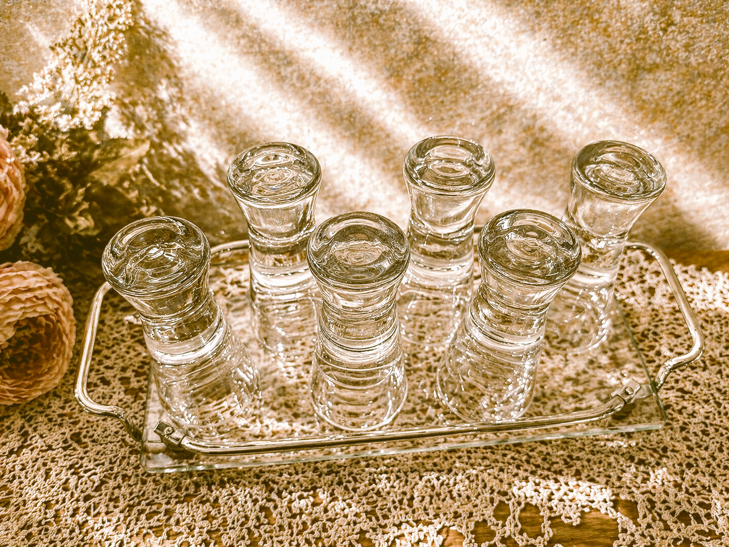 Shot pitsid - klaasist napsuklaasid komplekt (6 tk) - Image 2