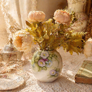 Vaas - Scherzer Bavaria käsitsi maalitud portselan