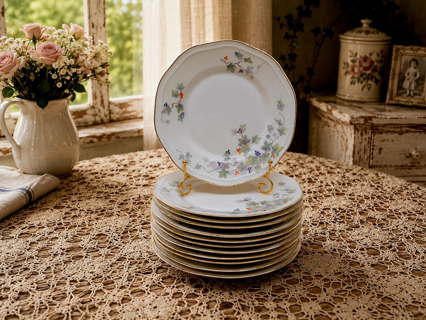 Lauanõude serviis Pirkenhammer Carlsbad - Vintage portselan - Pilt 6