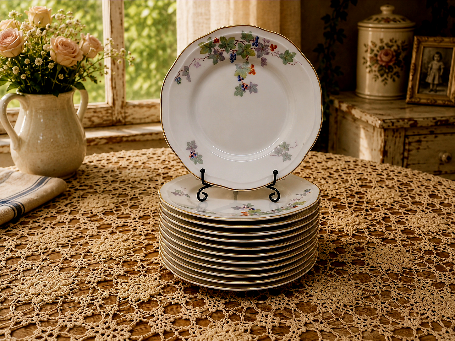 Lauanõude serviis Pirkenhammer Carlsbad - Vintage portselan - Pilt 4
