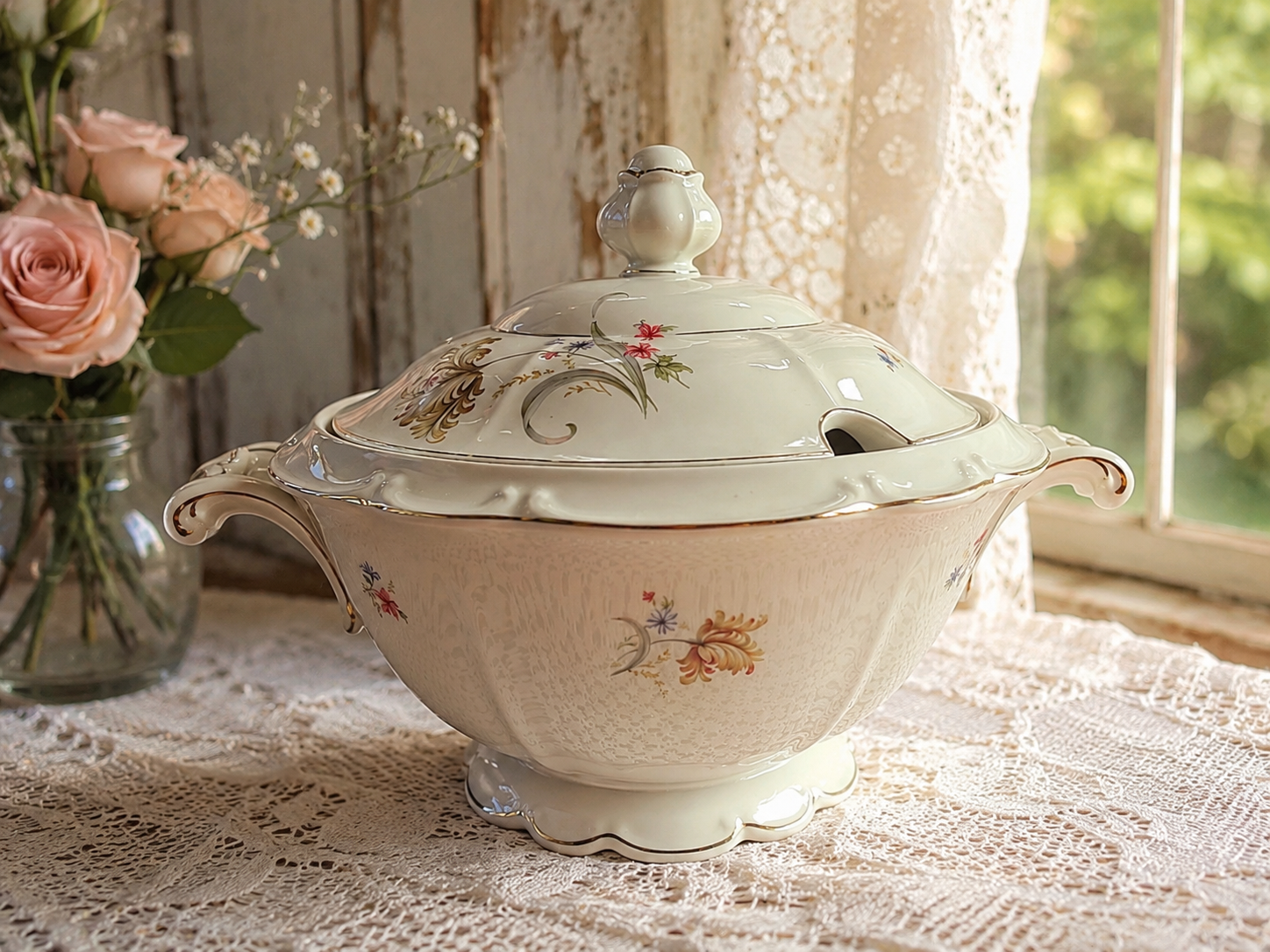 Supitirin "Antoinette" - P.T. Bavaria Tirschenreuth vintage portselan - Pilt 2