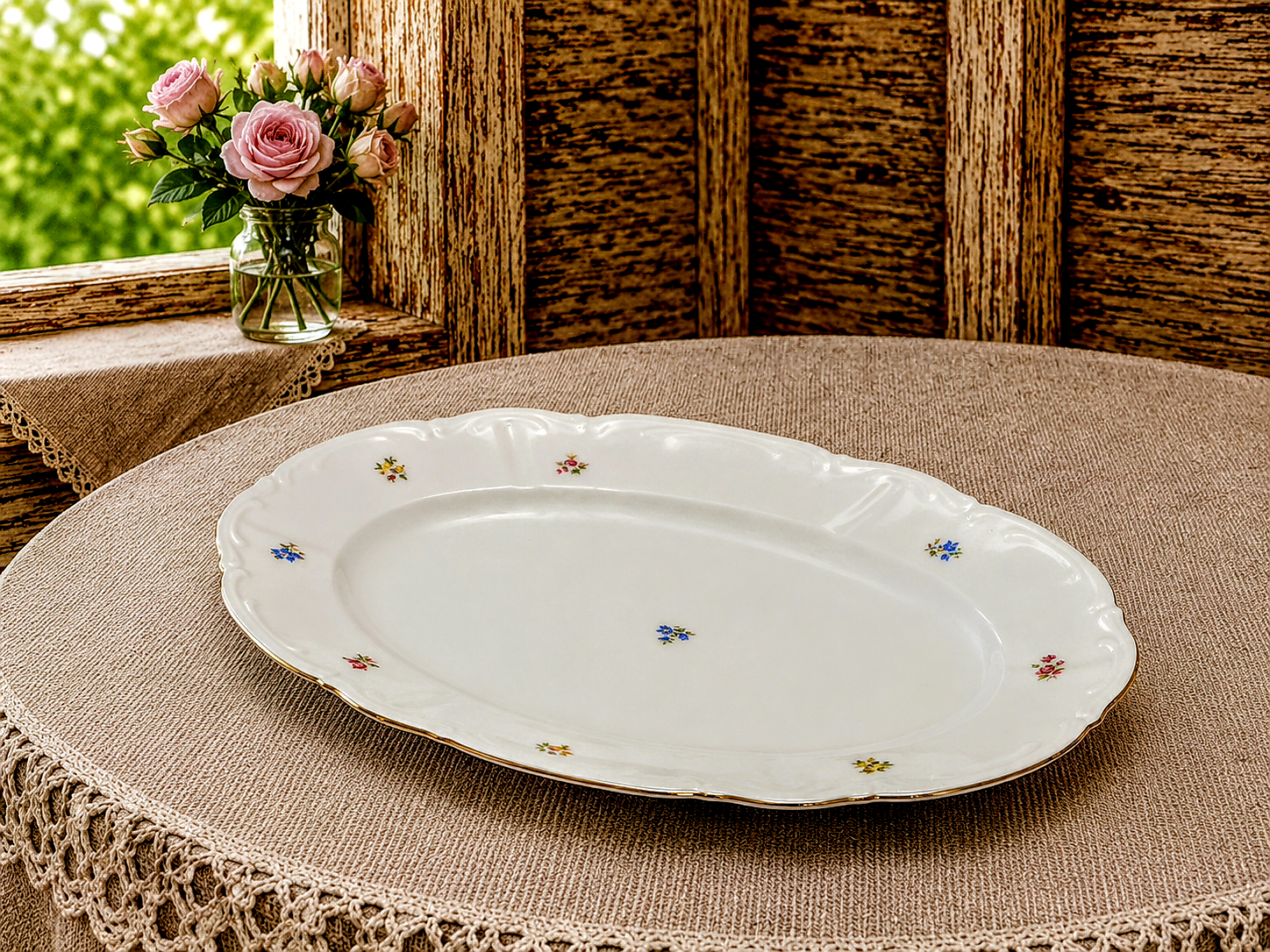 Portselanserviis Bareuther Bavaria „Streublumen” (1931–1950) - Pilt 12