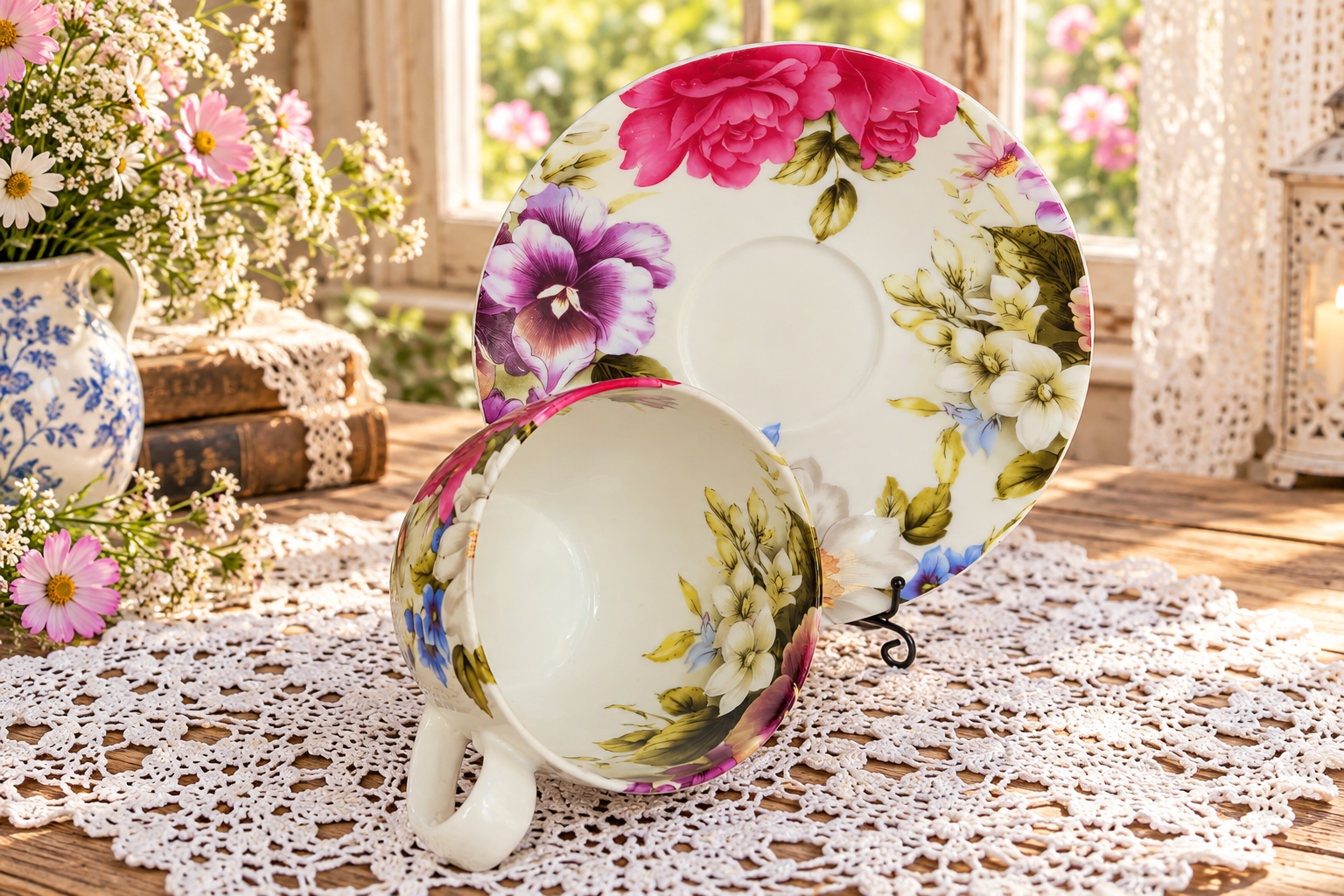 Lilleline portselanikomplekt - Staffordshire Associated Potters - Pilt 4
