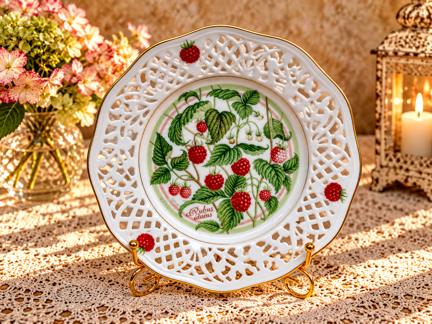 Portselantaldrikud „Põhjamaade marjad“ - 6-osaline komplekt - Pilt 8