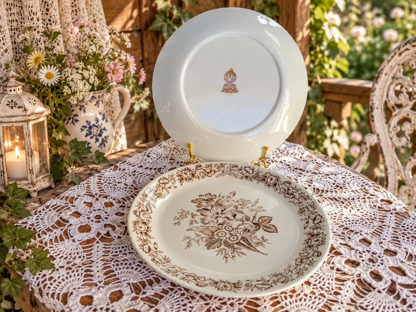 Praetaldrik Gustavsberg „Florilla“ - vintage Rootsi portselan - Pilt 3