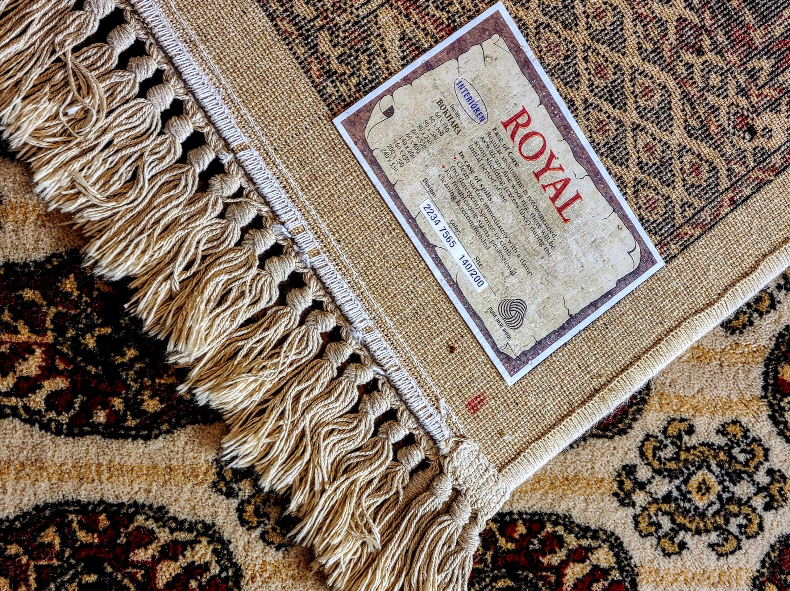Vaip Royal Bokhara - masinkootud villane vaip - Pilt 6