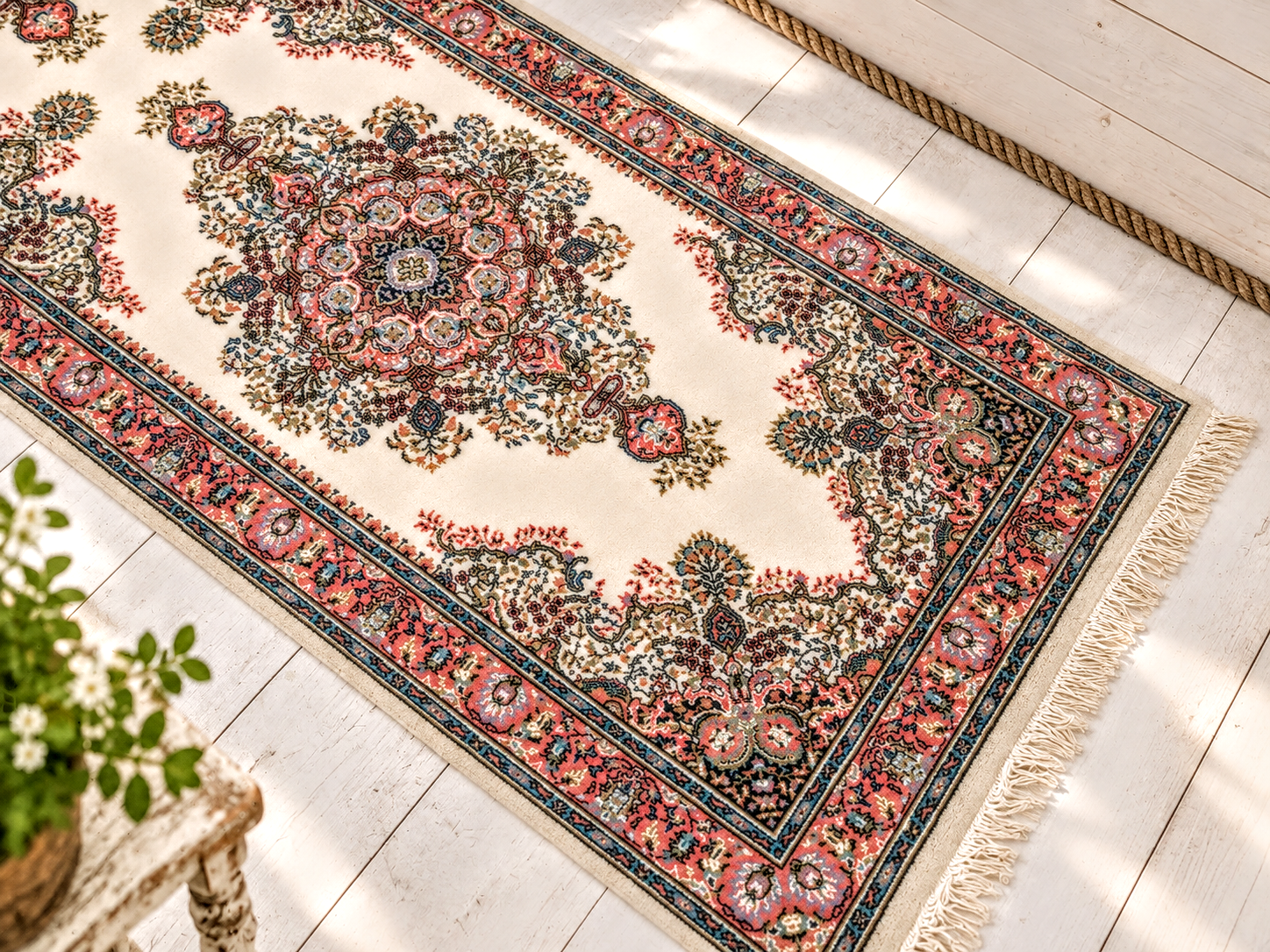 Vaip „Cream Oriental“ - Türgi Saray idamaine vintage-vaip - Pilt 3