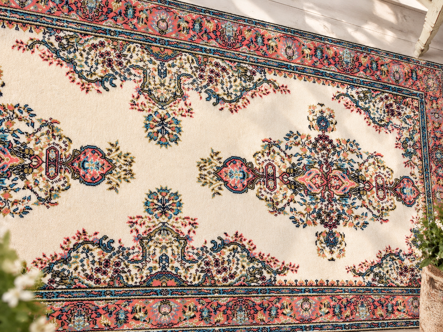 Vaip „Cream Oriental“ - Türgi Saray idamaine vintage-vaip - Pilt 5