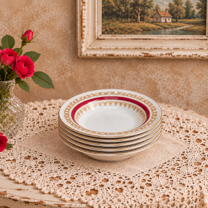 Vintage desserttaldrikud Royal Albert - „Holyrood“