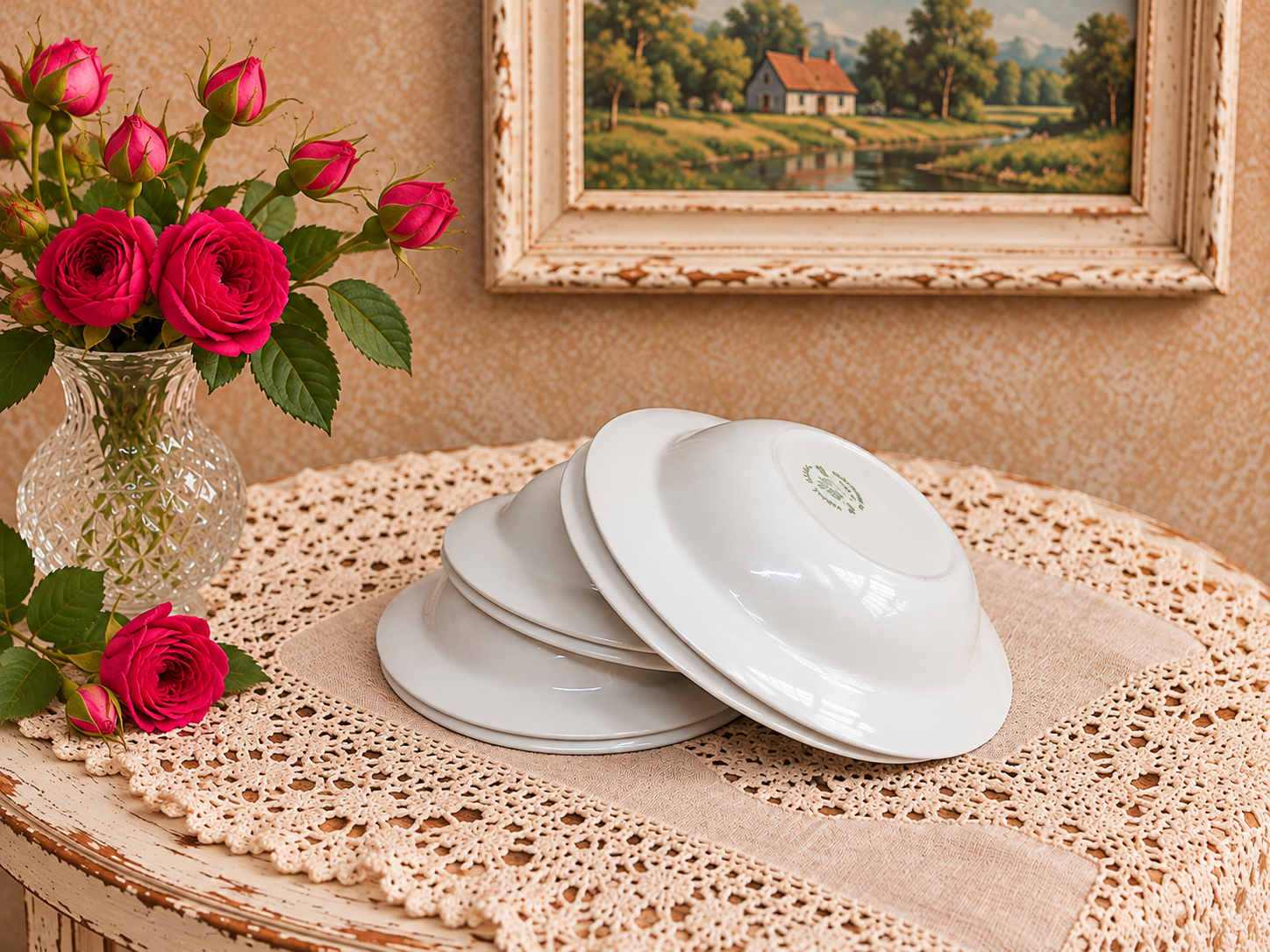 Vintage desserttaldrikud Royal Albert - „Holyrood“ - Pilt 5